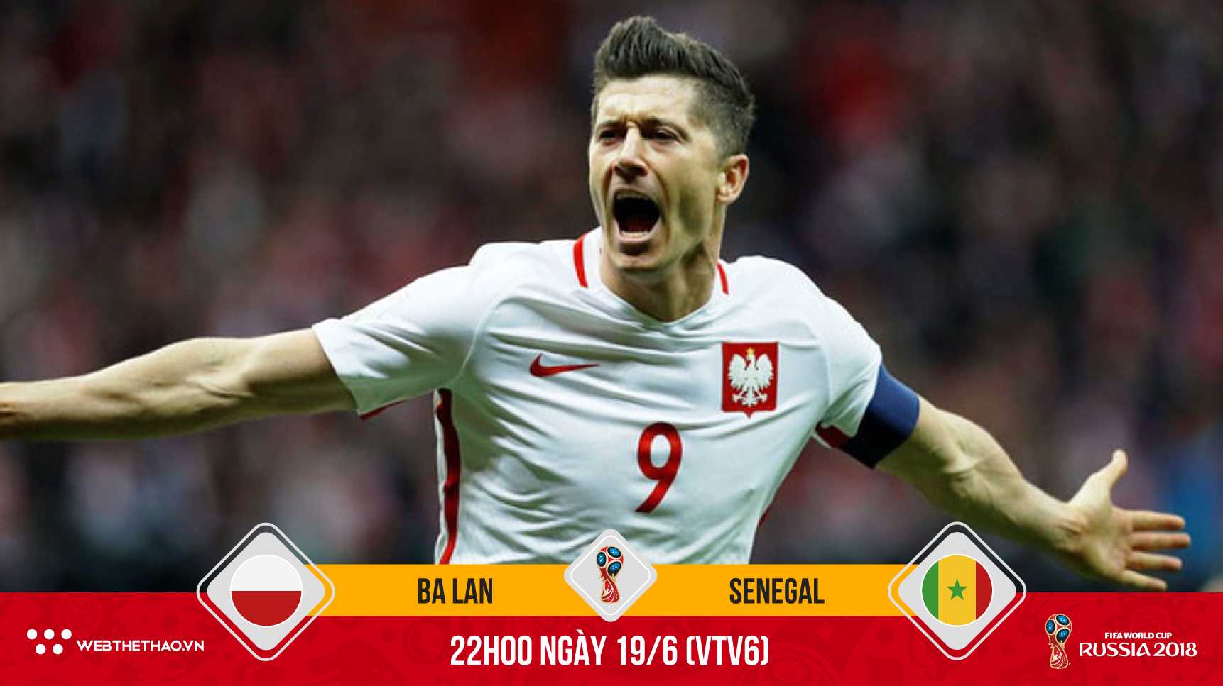 Lewandowski giúp ĐT Ba Lan thay đổi vận mệnh ở trận ra quân trước Senegal
