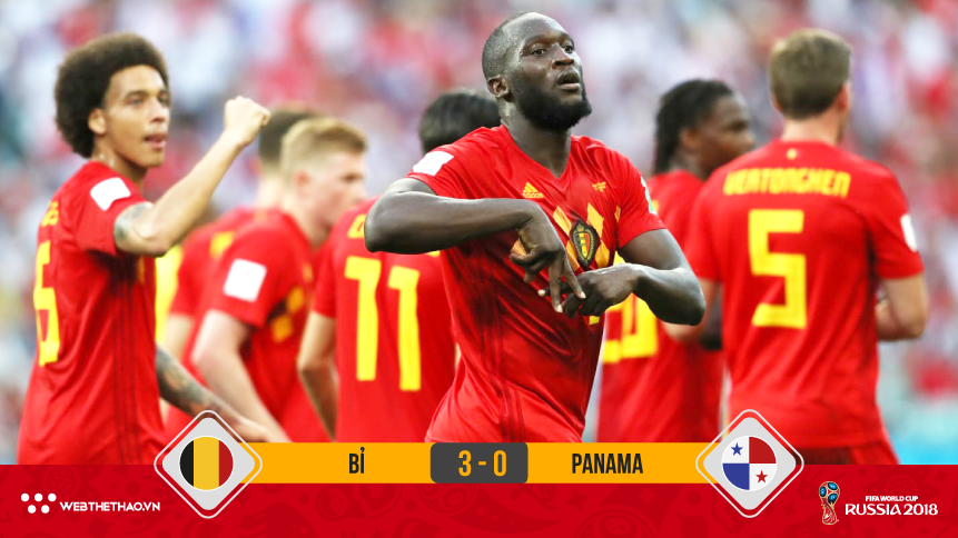 Lukaku lập cú đúp, Bỉ hạ gục "lính mới" Panama