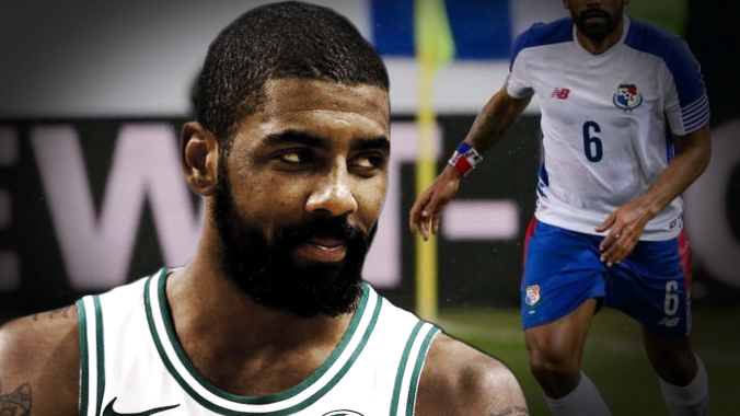 Cộng đồng mạng bất ngờ phát hiện Kyrie Irving "chạy show" đầu quân tuyển Panama đá World Cup?