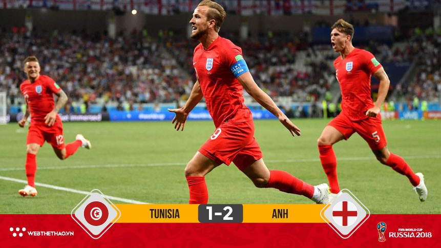 Người hùng Harry Kane giải cứu tuyển Anh trước Tunisia vào phút chót