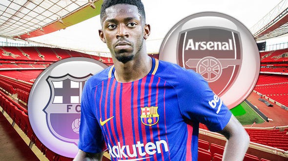 Arsenal gây sốc với kế hoạch cuỗm Dembele khỏi Barcelona