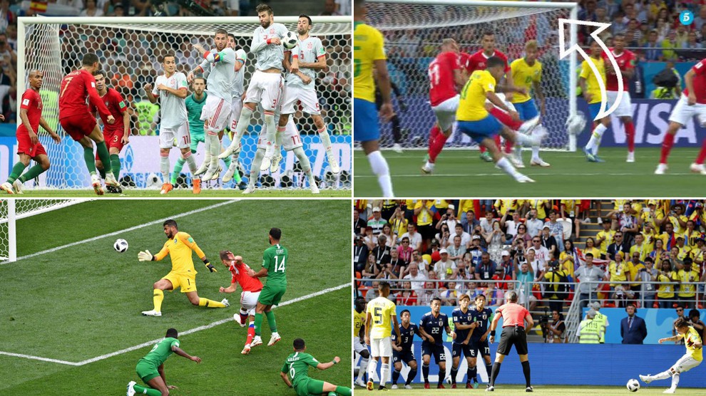 Top 5 bàn thắng đẹp nhất sau lượt đấu đầu tiên World Cup 2018 gọi tên Ronaldo và Coutinho