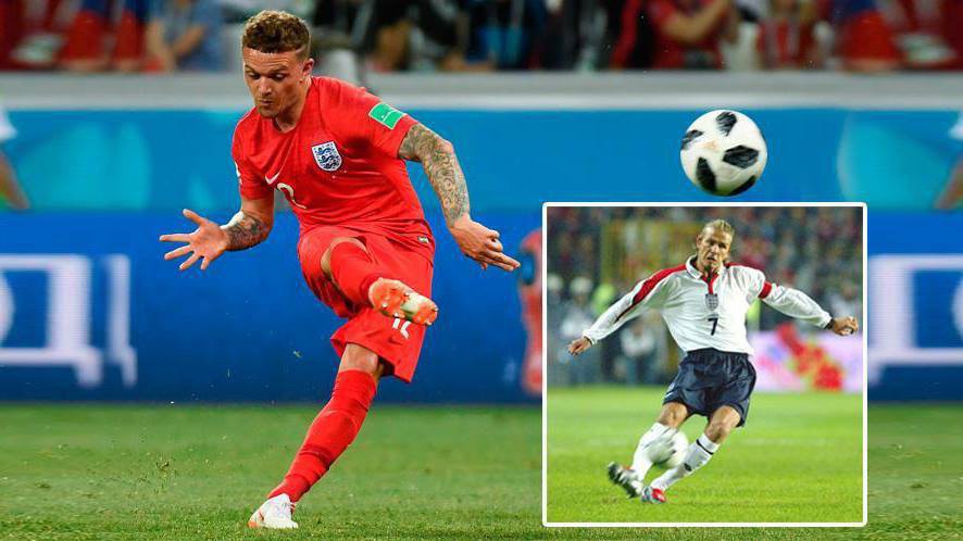 Khi "chú lùn" Trippier sắm vai "Beckham" của tuyển Anh ở World Cup 2018