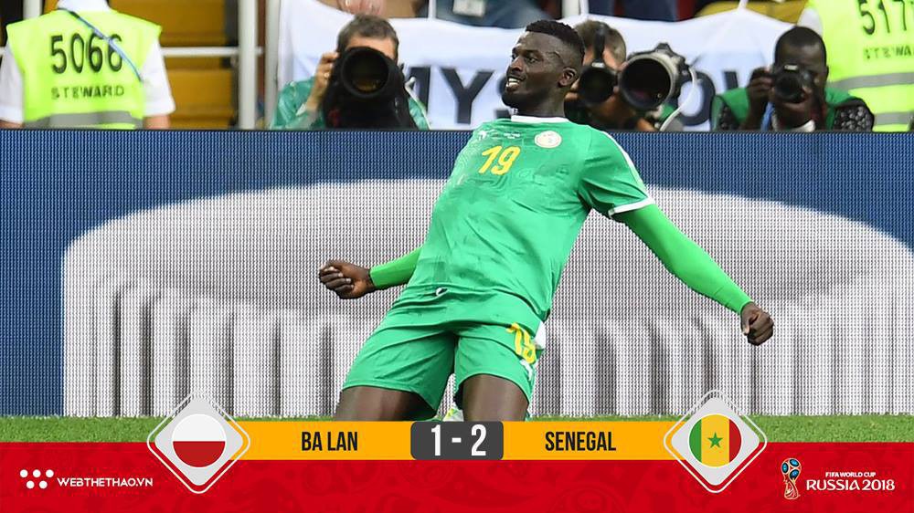 Đánh bại "đại bàng trắng" Ba Lan, Senegal gỡ thể diện cho châu Phi