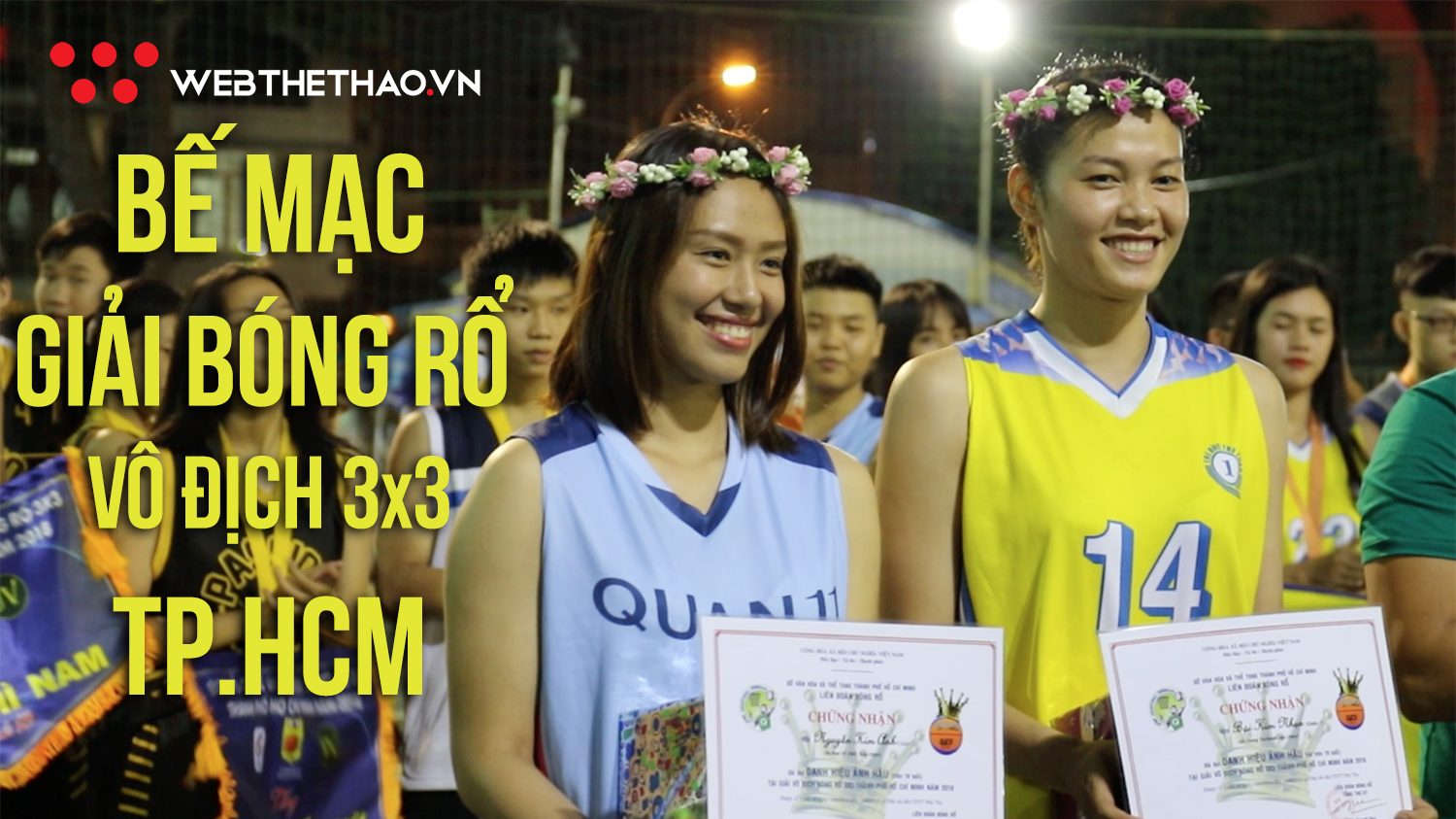 Bế mạc Giải bóng rổ vô địch 3x3 Tp.Hồ Chí Minh 2018, thú vị với màn trao giải Nam Vương và Ảnh Hậu