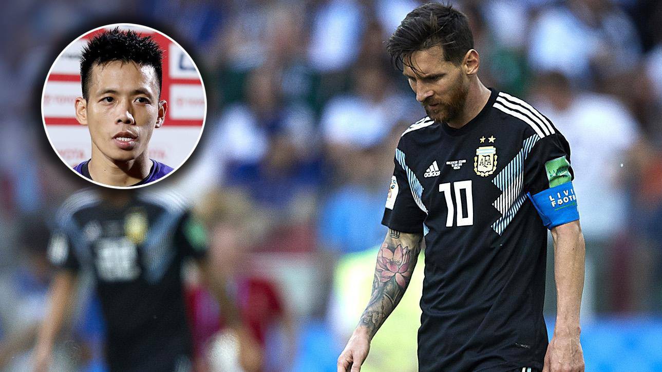 Tiền đạo Văn Quyết: "Messi không ngán áp lực từ Ronaldo! Messi sẽ giúp Argentina hạ Croatia"!