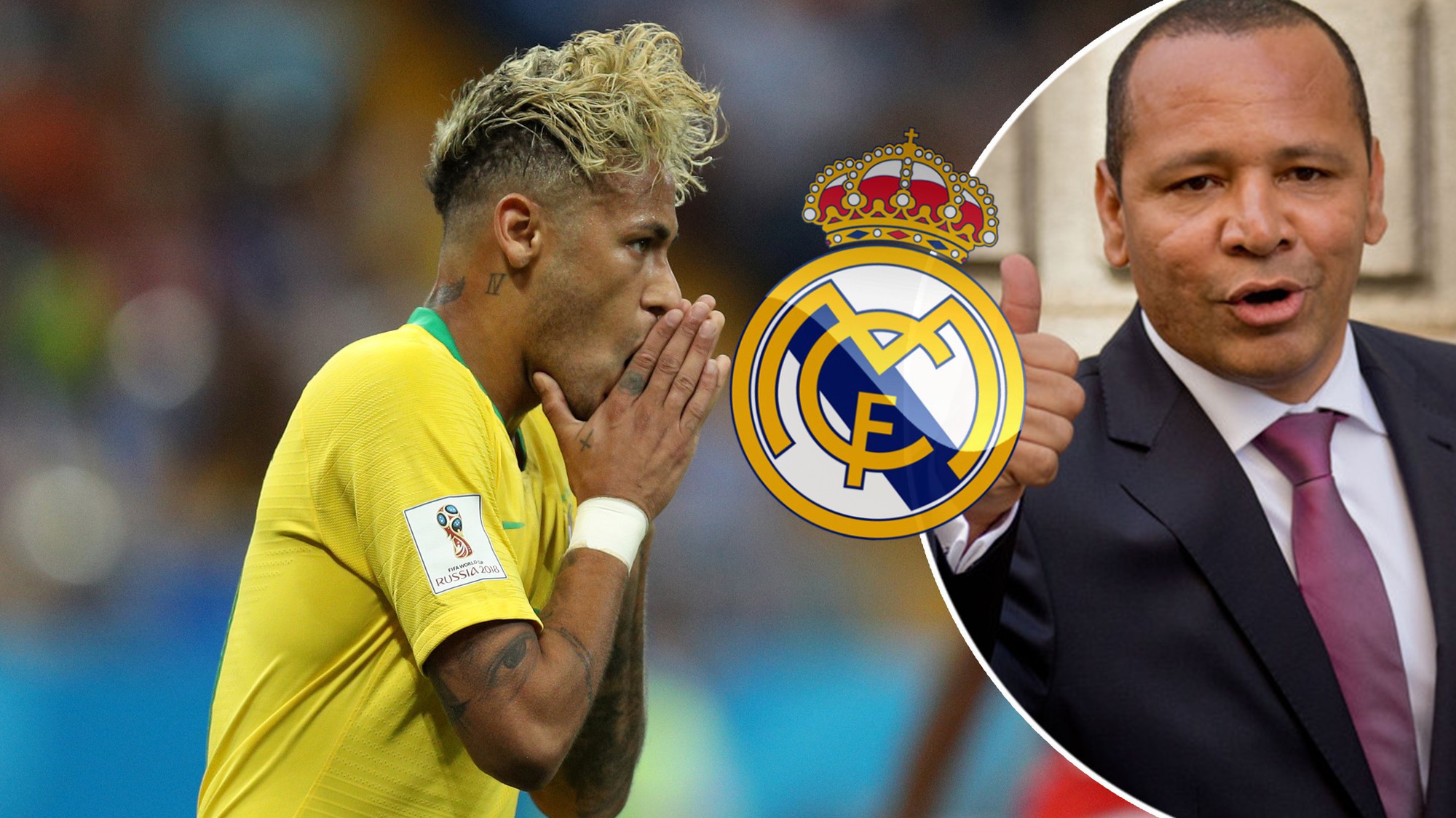 Bố của Neymar âm thầm đàm phán với Real Madrid xuyên World Cup