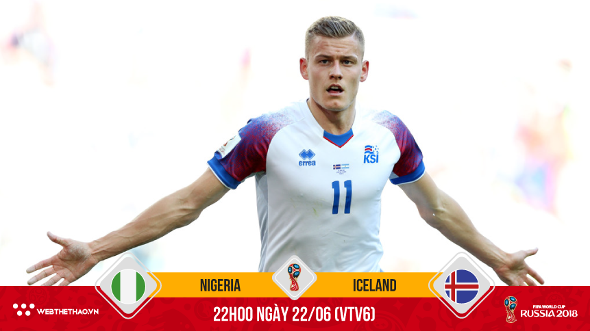 Vũ khí giúp Iceland bắn hạ “Đại bàng xanh” Nigeria, tiễn Messi sớm ra khỏi World Cup