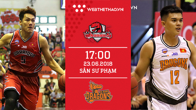 Trực tiếp bóng rổ VBA: Thang Long Warriors vs Danang Dragons