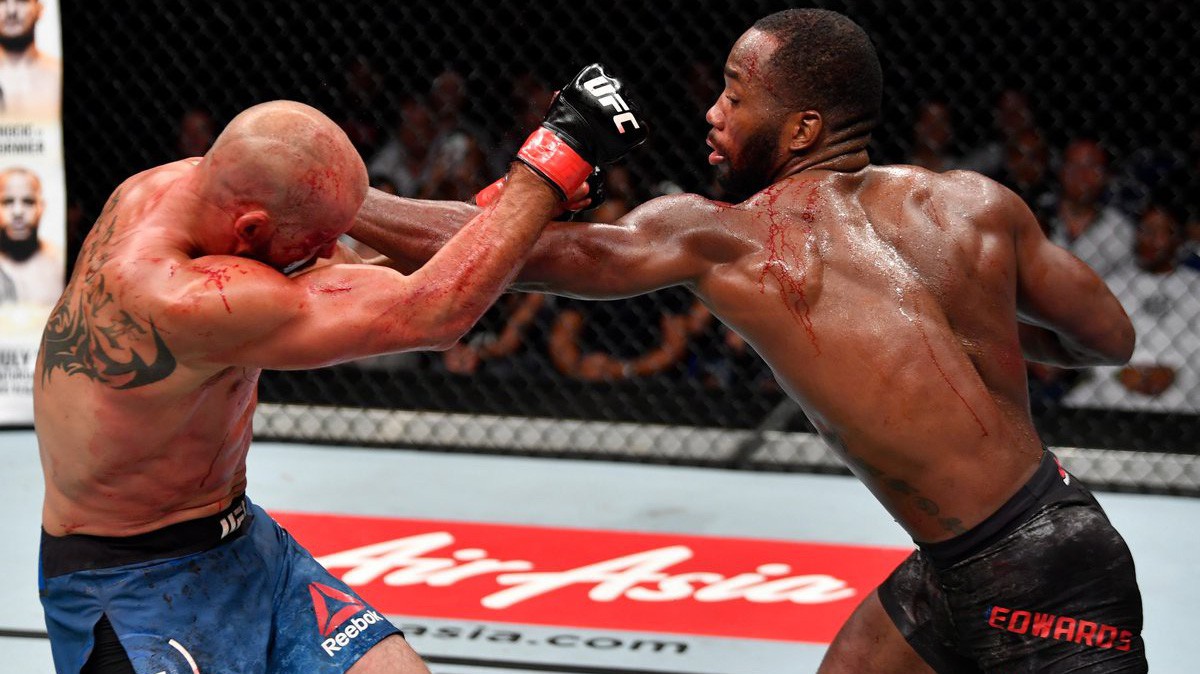 UFC Fight Night 132: Đánh bại "Cowboy", Leon Edwards vượt một bước dài tại BXH Welterweight