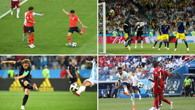 Top 5 bàn thắng đẹp nhất lượt đấu thứ hai World Cup 2018: Vinh danh Kroos và Modric