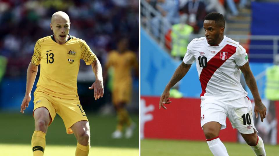 Link xem trực tiếp trận Australia - Peru ở World Cup 2018