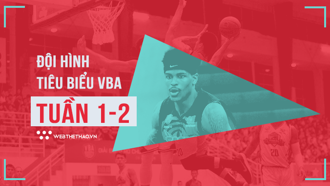 Đội hình tiêu biểu VBA tuần 1-2: Saigon Heat không phải kẻ lót đường
