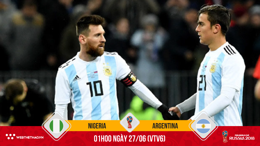 Đặt cược vào “canh bạc 2 Messi”, Argentina quyết đánh bại Nigeria