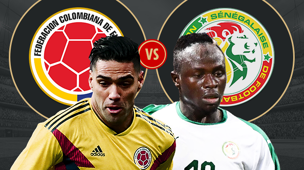 Link xem trực tiếp trận Senegal - Colombia ở World Cup 2018