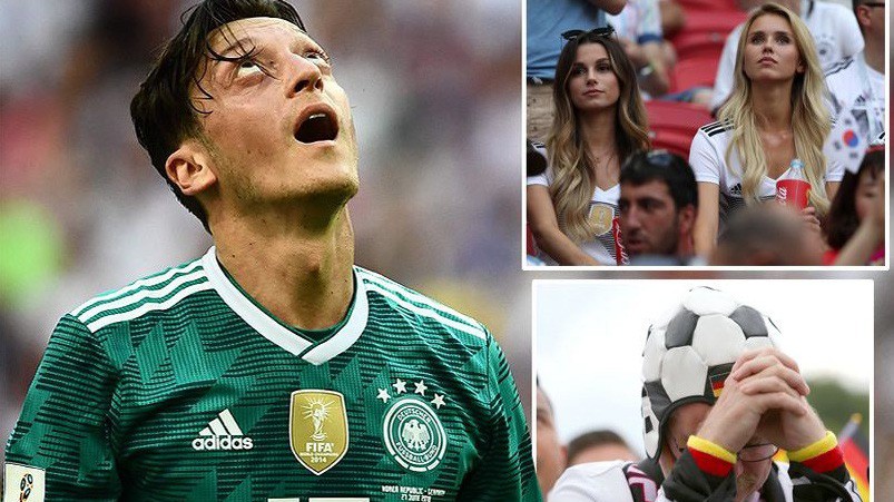 Chùm ảnh: CĐV Đức ở Kazan sầu thảm chứng kiến đội nhà thua sốc bị loại khỏi World Cup