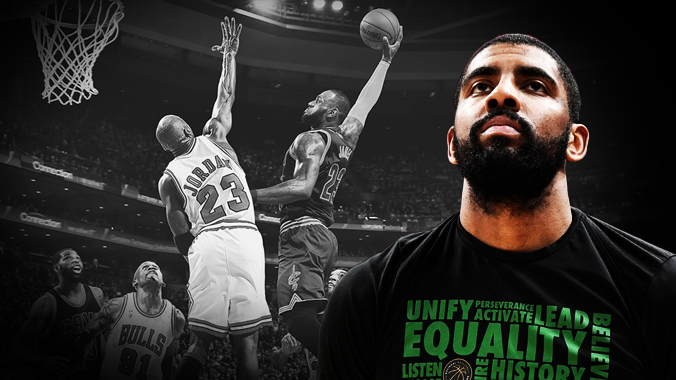 Không chỉ biết Trái Đất phẳng, Irving còn biết LeBron và Jordan ai hơn ai