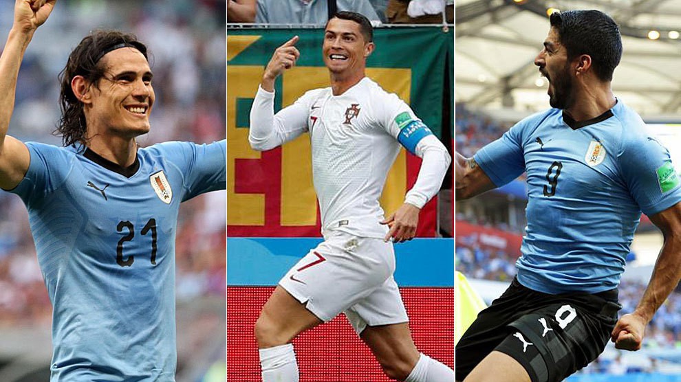 Link xem trực tiếp trận Uruguay - Bồ Đào Nha tại vòng 1/8 của World Cup 2018