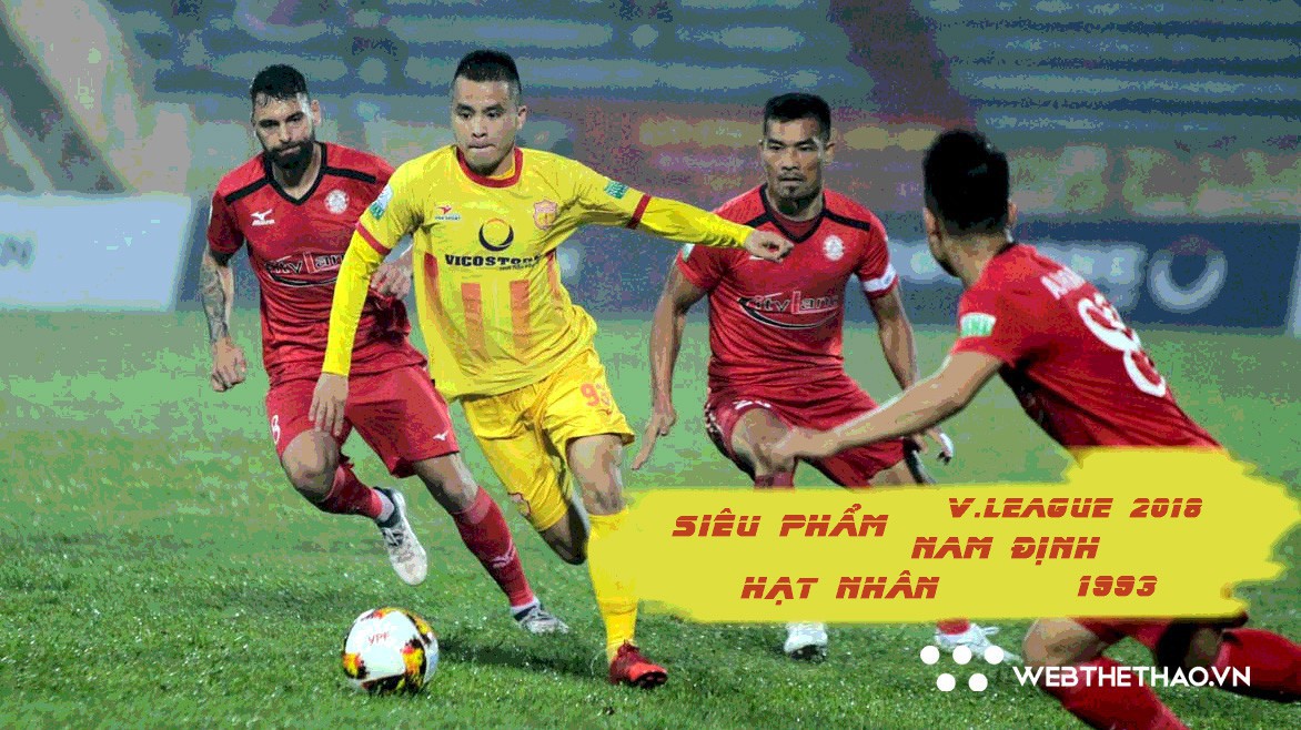Lê Sỹ Minh: "Hạt nhân" của Nam Định, "thánh" siêu phẩm mới ở V.League
