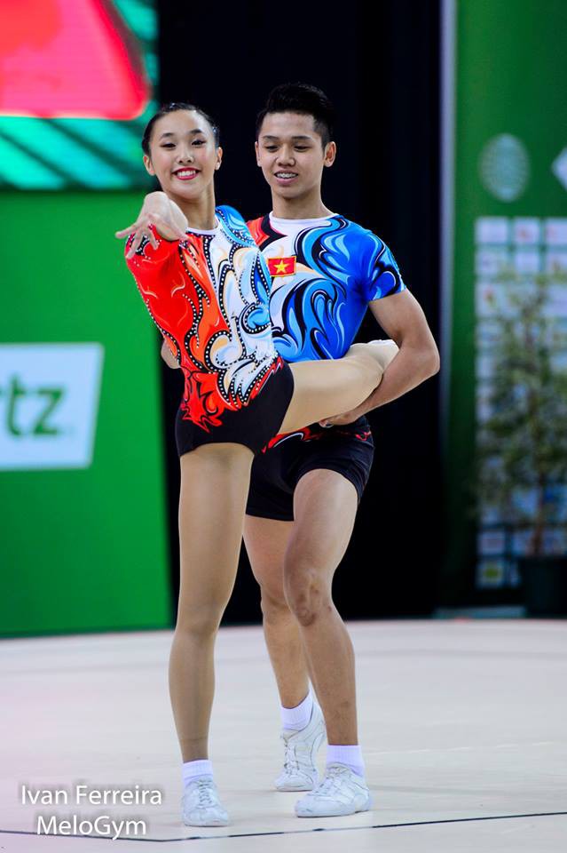 Giải VĐTG Aerobic 2018: Việt Nam lọt Top 4 đội mạnh nhất - Ảnh 3. Giải VĐTG Aerobic 2018: Việt Nam lọt Top 4 đội mạnh nhất - Ảnh 3.