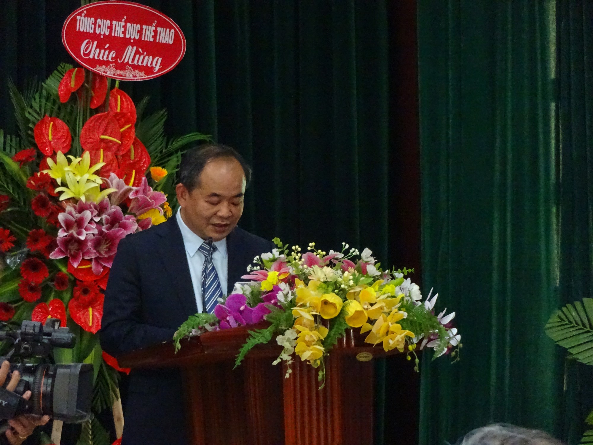 Đại hội Liên đoàn Võ cổ truyền Việt Nam nhiệm kỳ V: Ông Hoàng Vĩnh Giang tiếp tục giữ vị trí Chủ tịch - Ảnh 2.