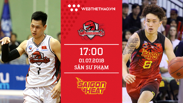 Trực tiếp bóng rổ VBA: Thang Long Warriors - Saigon Heat