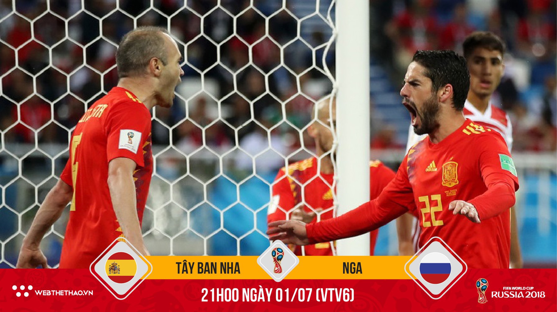Isco nối dài kỷ lục ghi bàn, Tây Ban Nha tiễn chủ nhà Nga ra khỏi giải?
