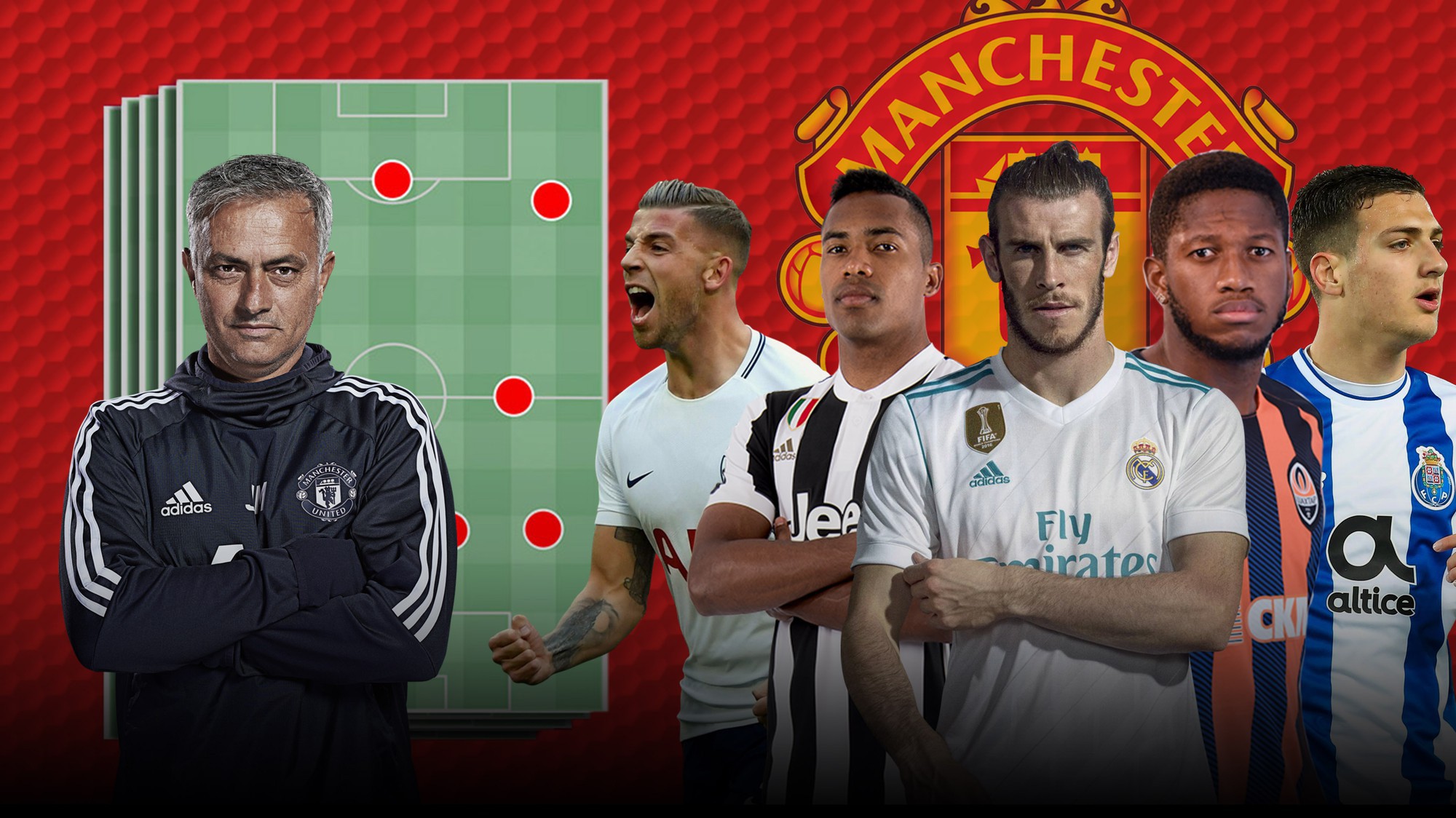 Hé lộ bộ khung đội hình Man Utd mùa tới sau khi Fred và loạt "bom tấn" sắp cập bến
