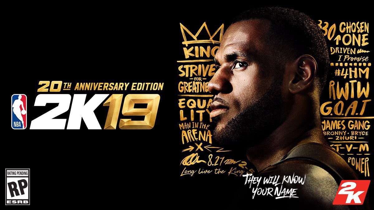 LeBron James cực ngầu trên ảnh bìa của Trò chơi NBA 2K19, nhưng lời nguyền 2K có tái diễn?