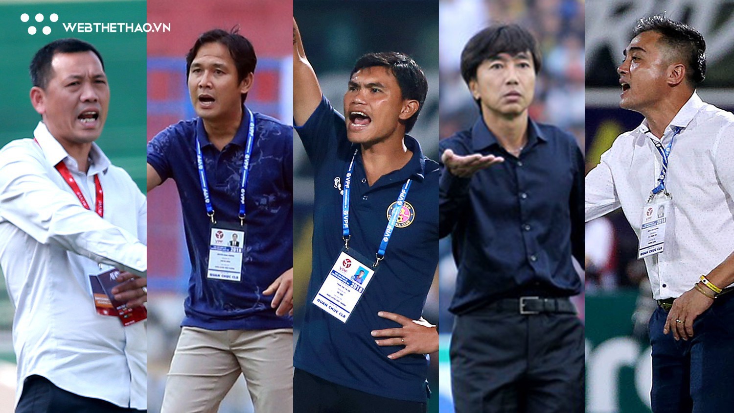 Mùa hè tháng 6 có thể quyết định ghế nóng của 4 HLV ở V.League 2018