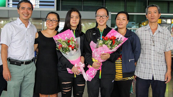 Bộ đôi từng giành HCĐ châu Á dự giải Cầu lông các nhóm tuổi thiếu niên toàn quốc
