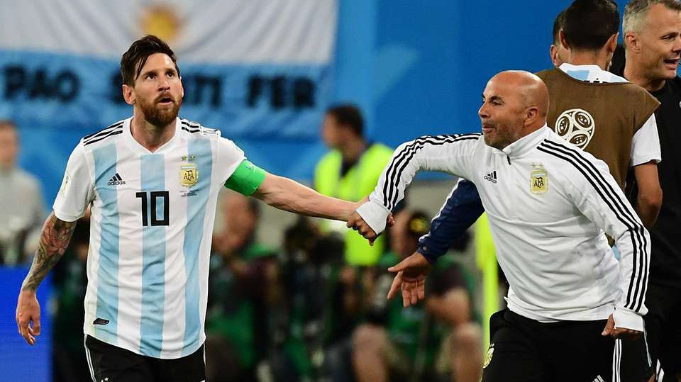 5 sai lầm của Sampaoli khiến Argentina bị loại và Messi vỡ mộng World Cup