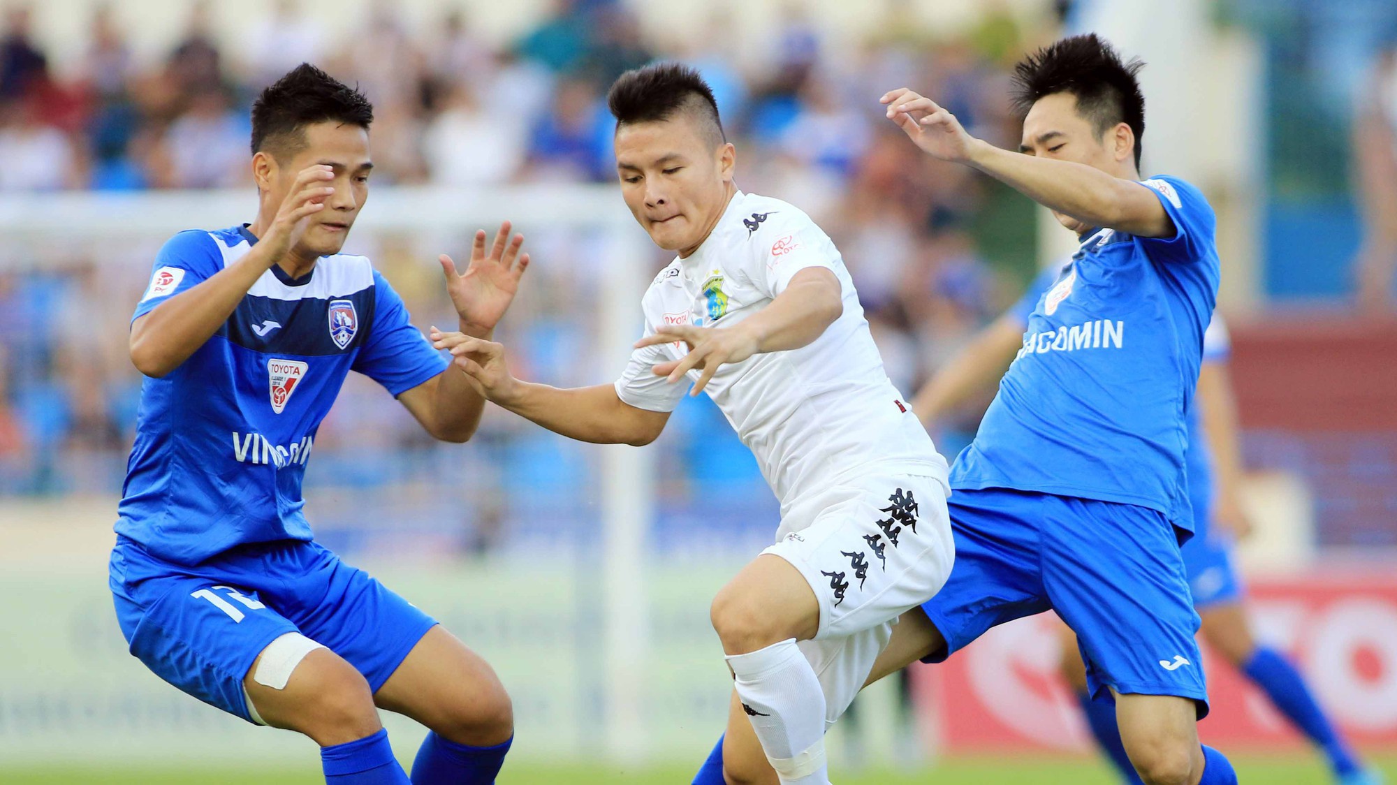 Trực tiếp V.League 2018 vòng 17: Than Quảng Ninh - Hà Nội FC