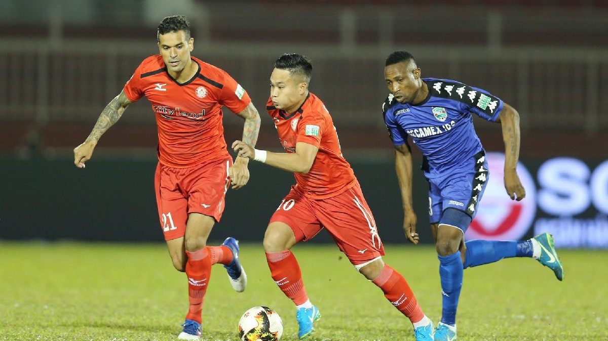 Trực tiếp V.League 2018 vòng 17: Becamex Bình Dương - CLB TP. Hồ Chí Minh