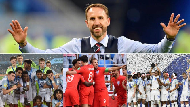 Thống trị bóng đá trẻ thế giới bồi đắp tham vọng vô địch World Cup của tuyển Anh