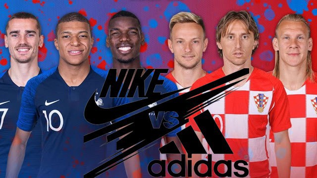 Nike giành chiến thắng lịch sử trước Adidas ở chung kết World Cup 2018