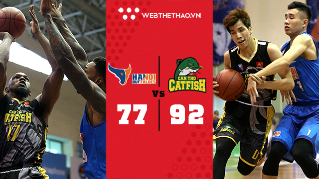 DeAngelo Hamilton trở lại đúng lúc, Cantho Catfish nhấn chìm Hanoi Buffaloes