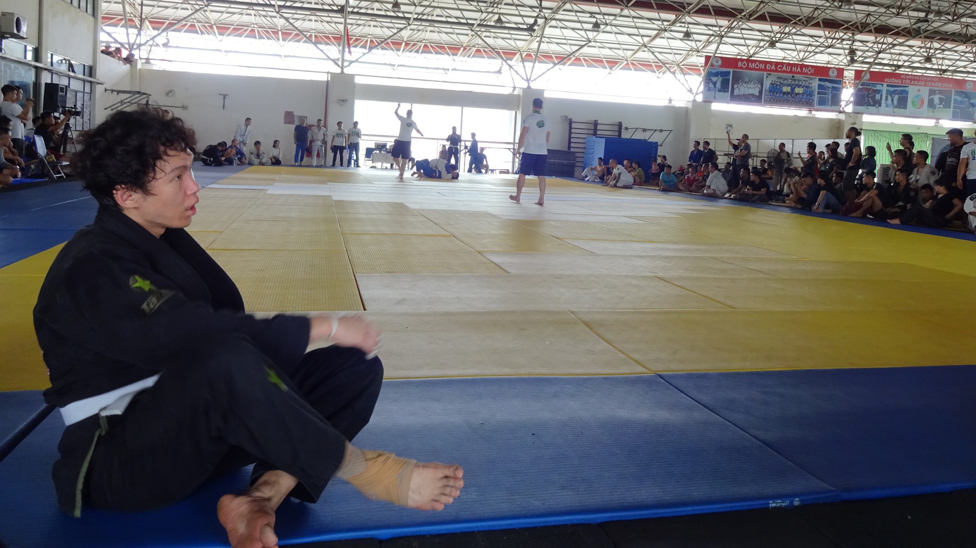 Khoảng cách giữa "Phong trào" và "Đội tuyển" gần khó tin ở giải Jiu-jitsu Hà Nội mở rộng