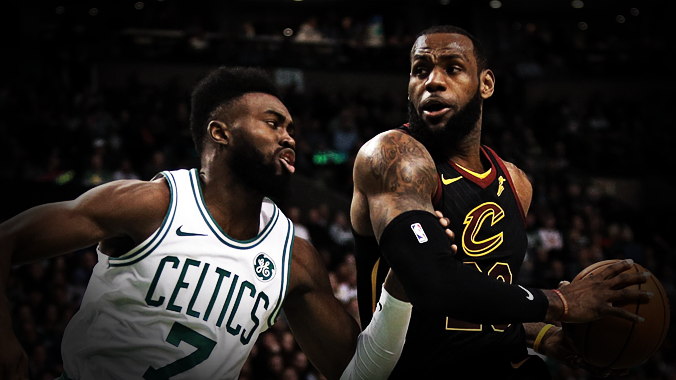 Jaylen Brown của Boston Celtics có lẽ là cầu thủ miền Đông duy nhất buồn khi LeBron James ra đi