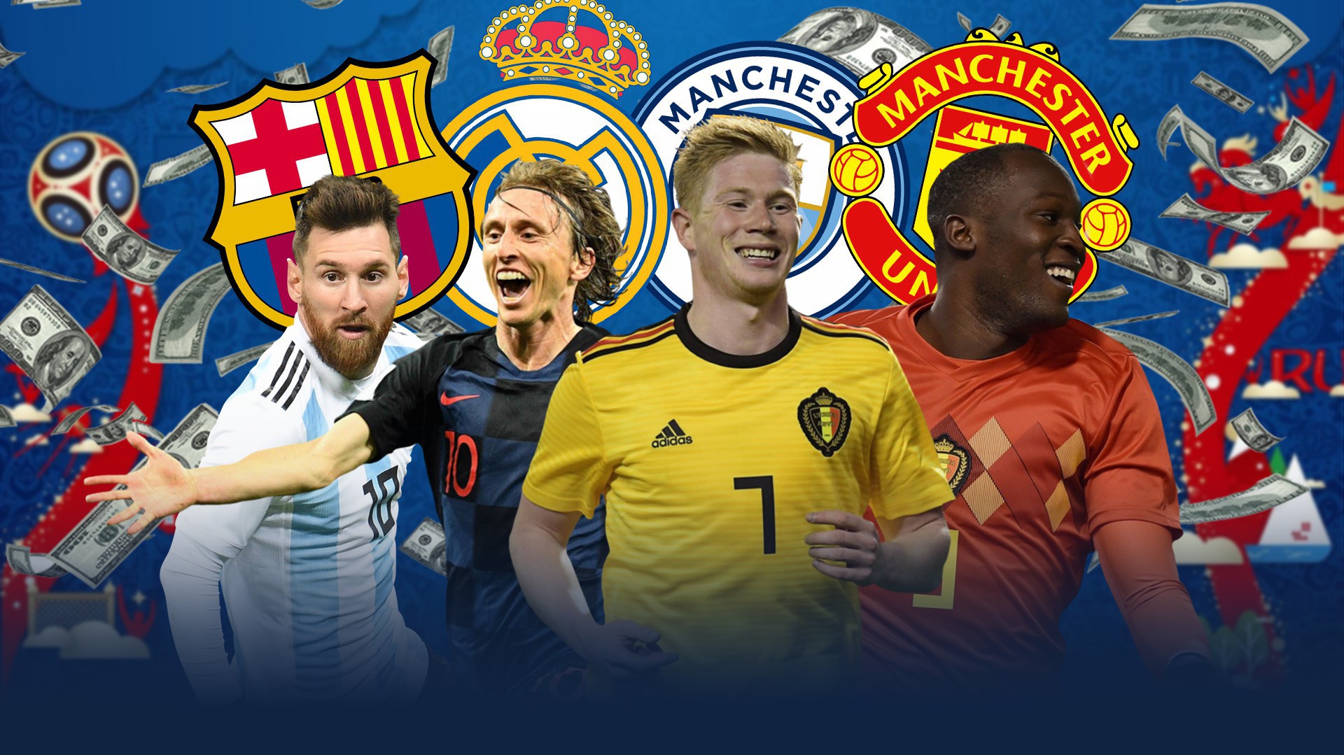 CLB hàng đầu châu Âu nào vớ bẫm tiền ăn chia từ World Cup 2018?