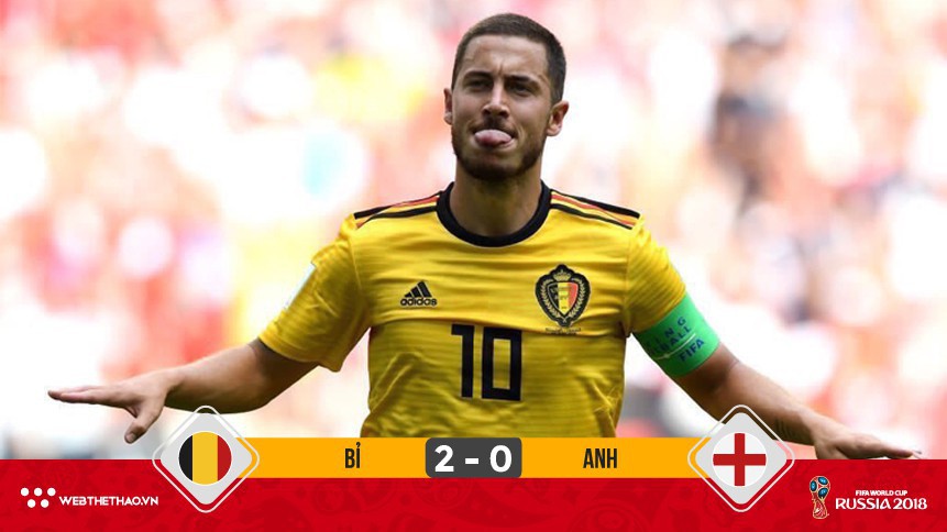 Video: Hazard tỏa sáng giúp Bỉ đánh bại Anh đoạt huy chương Đồng World Cup