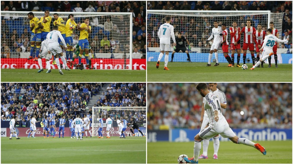 Không còn Ronaldo, cầu thủ nào sẽ đá phạt cho Real Madrid?