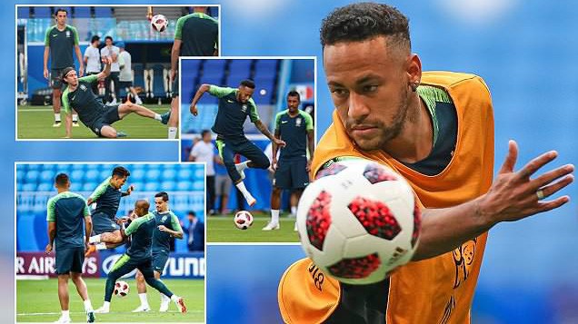 Neymar "xuống tóc", sao Mexico chơi "đầu vàng" chất lừ cho trận quyết chiến Brazil
