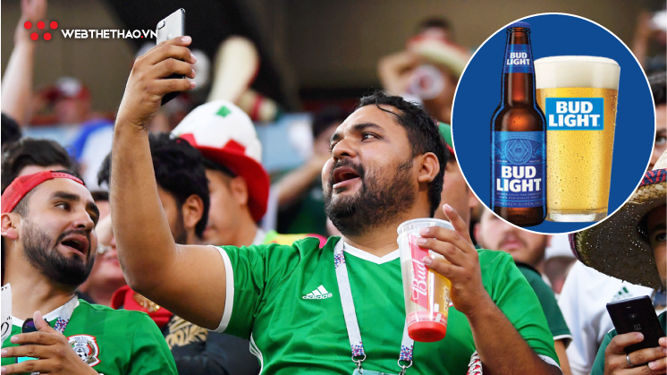 Fan háo hức đợi uống bia miễn phí nếu Mexico thắng Brazil