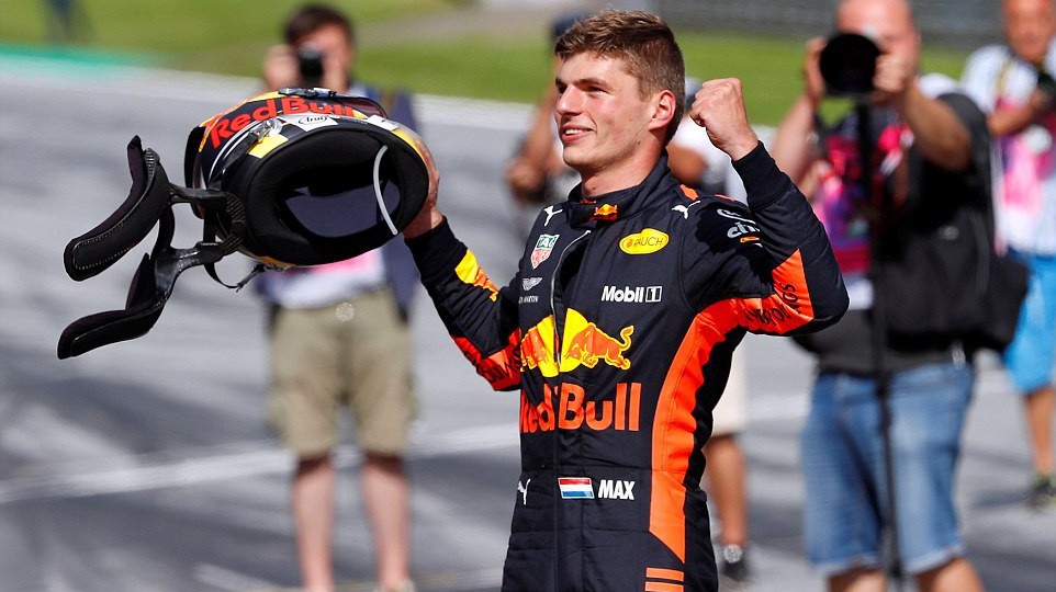 Austrian GP: Verstappen đăng quang cực kỳ bất ngờ