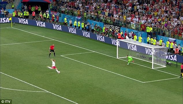 Các thủ môn ăn gian ở những pha đẩy thành công 11m liên tiếp tại World Cup 2018? - Ảnh 5. Các thủ môn ăn gian ở những pha đẩy thành công 11m liên tiếp tại World Cup 2018? - Ảnh 5.