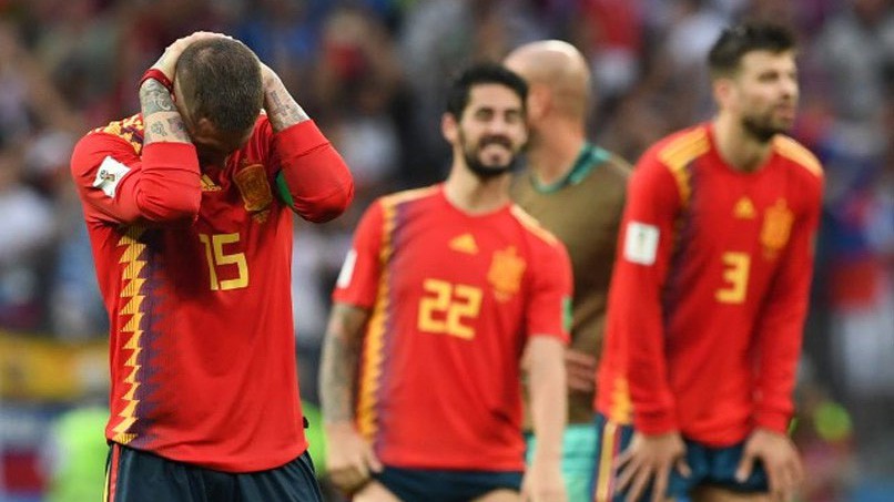 6 nguyên nhân khiến đội tuyển Tây Ban Nha thất bại muối mặt ở World Cup 2018