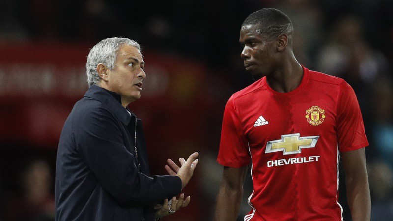 Tại sao Pogba bị Mourinho bỏ qua trong danh sách 6 đội trưởng?