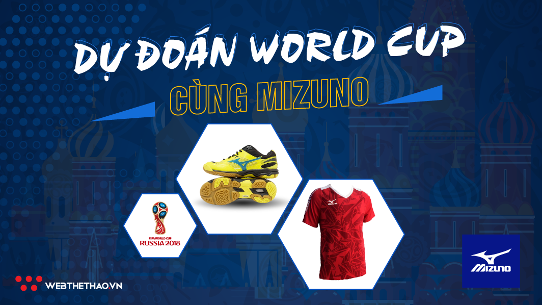 Kết quả Dự đoán World Cup cùng Mizuno