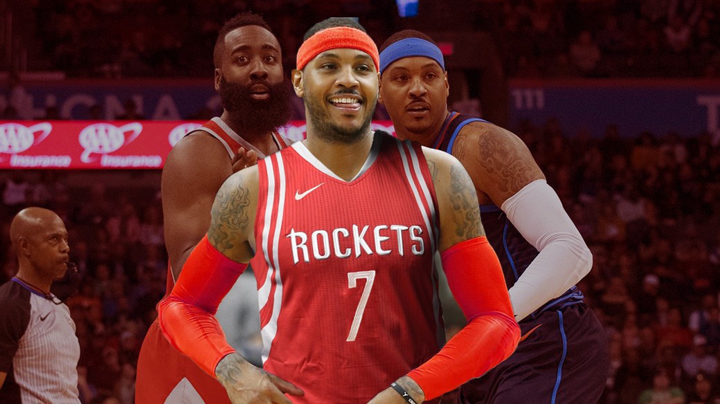 Big-3 mới hình thành tại Houston Rockets, James Harden và CP3 chuẩn bị đón Carmelo Anthony